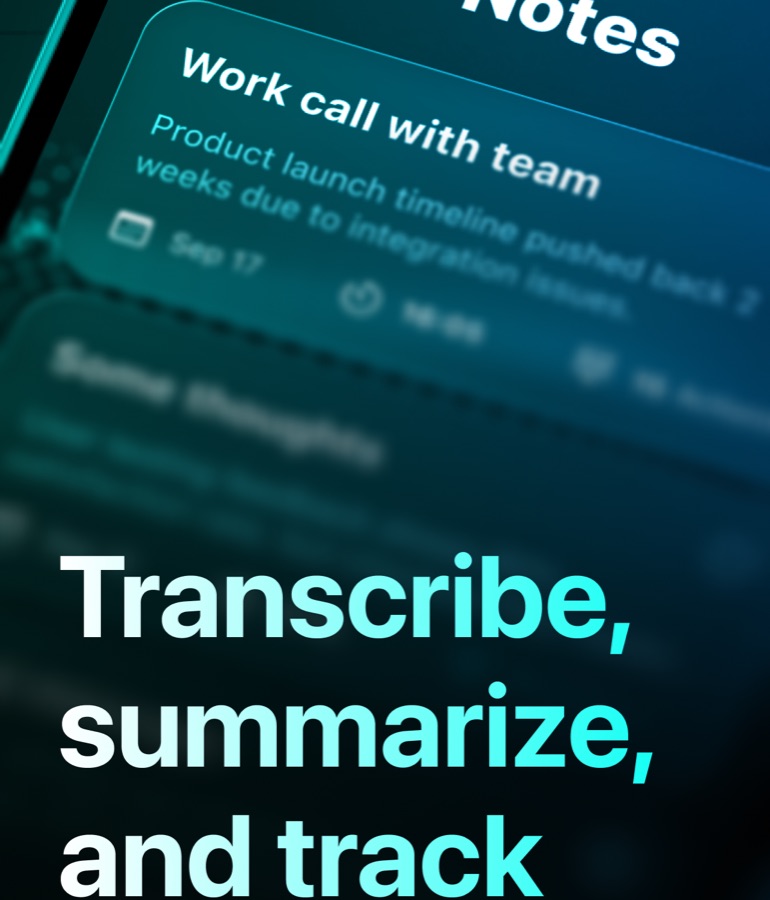 Private Notes — offline AI note taker